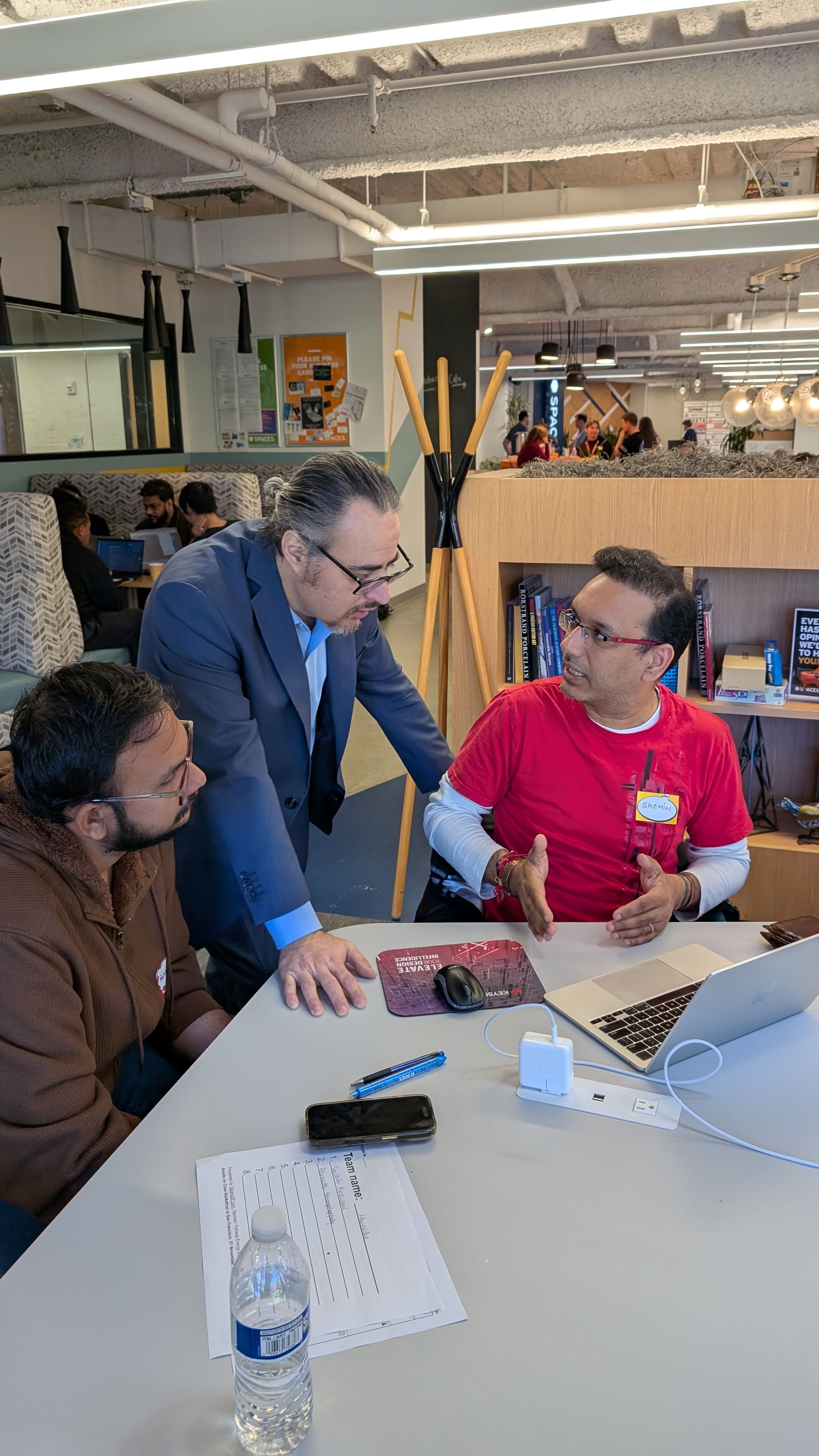 A photo from an AWS or EF event in San Francisco.